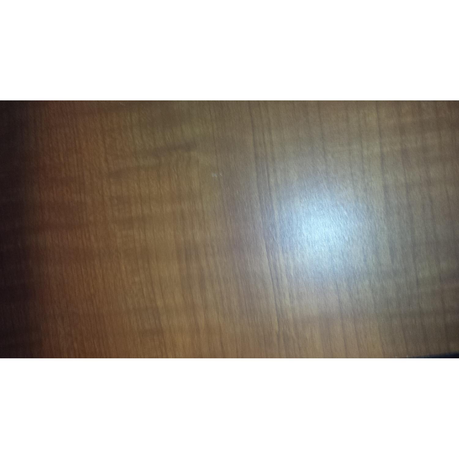 Cherry Wood Stain Computer Table - image-6