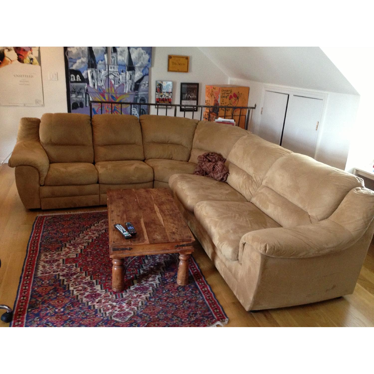 Klaussner Sectional Sofa - image-1