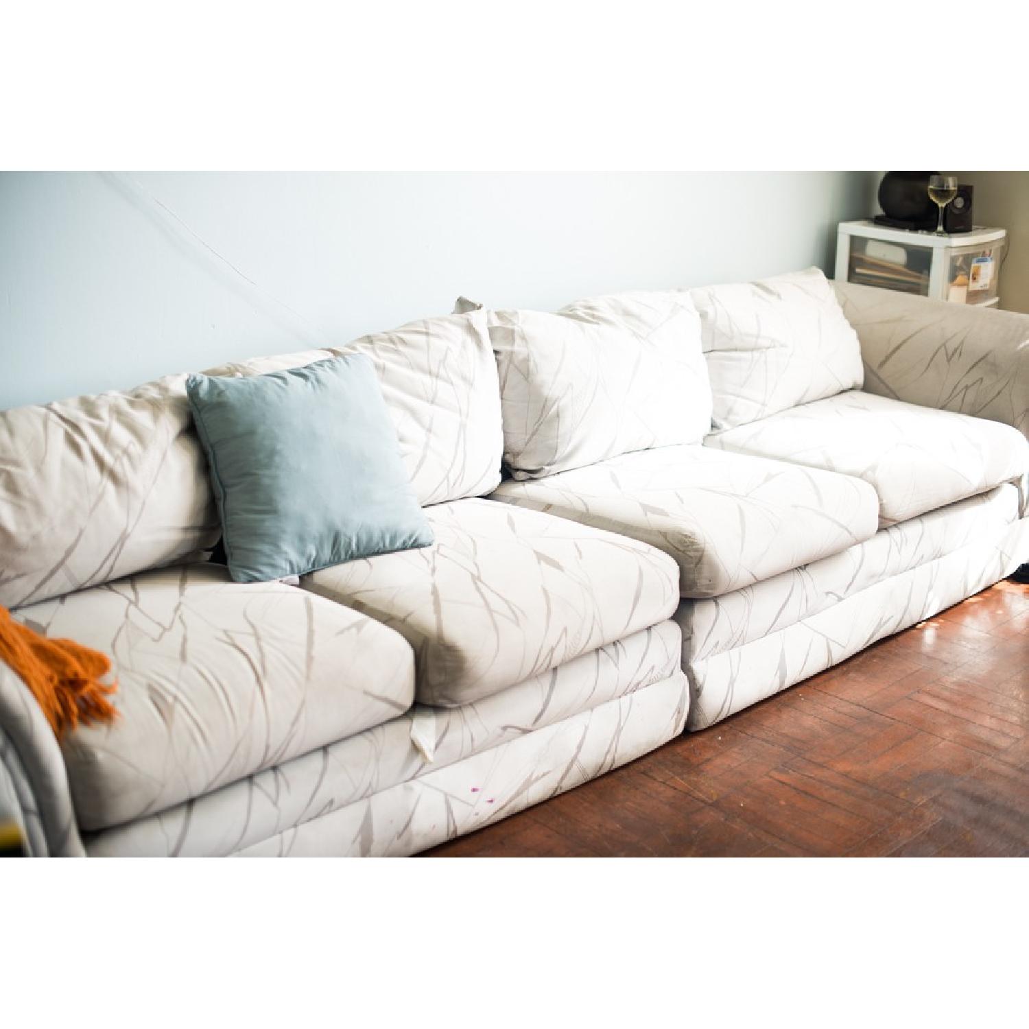 3-Piece Semi-Circle Sectional Couch - image-4