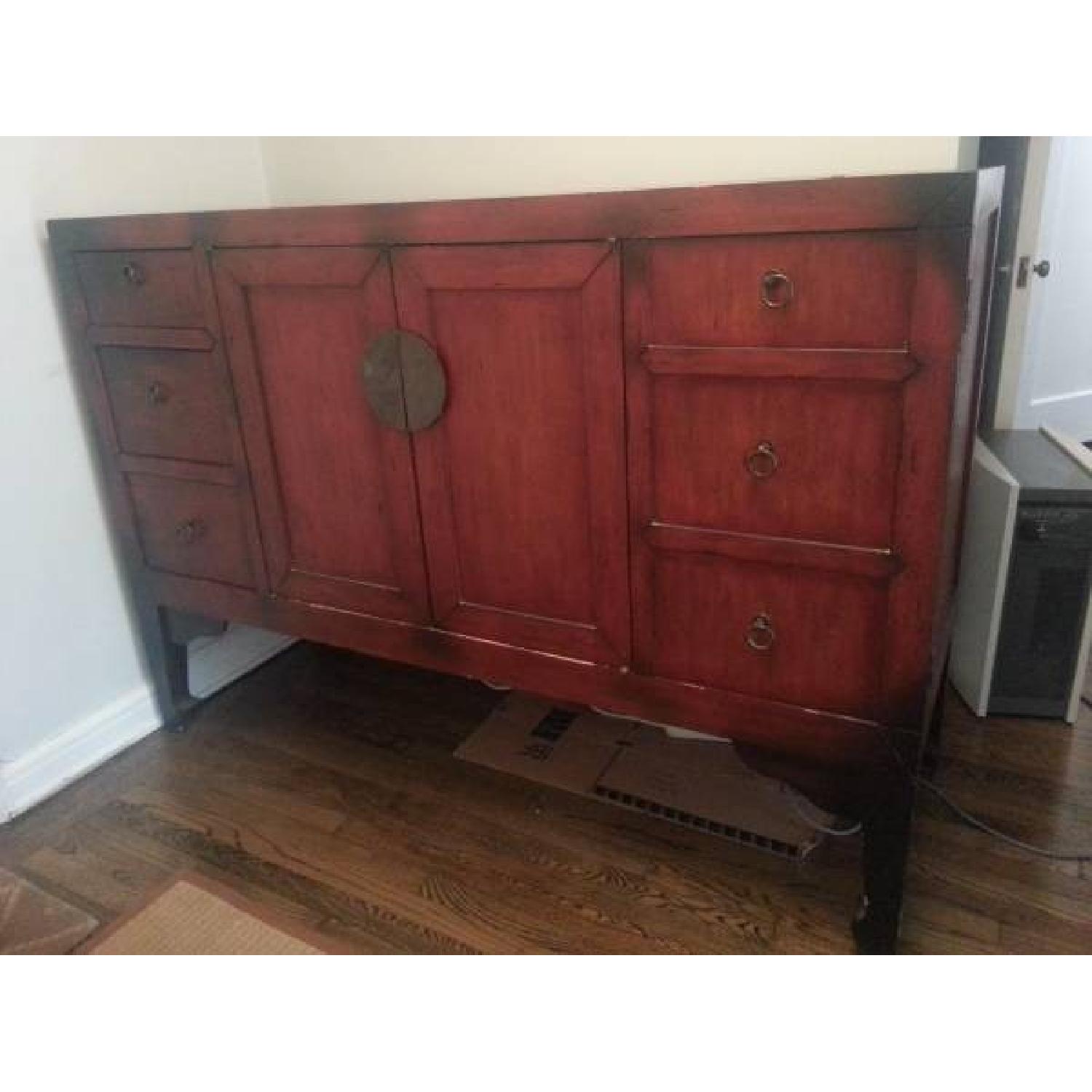 Asian-Style Media Cabinet - image-1