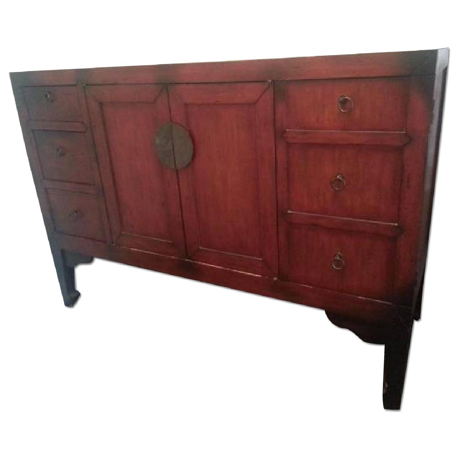 Asian-Style Media Cabinet - image-0