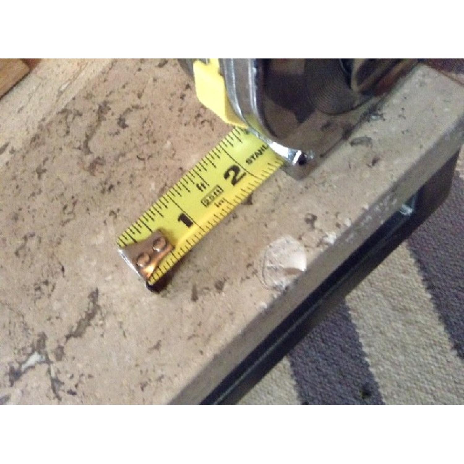 Travertine Marble Coffee Table - image-7