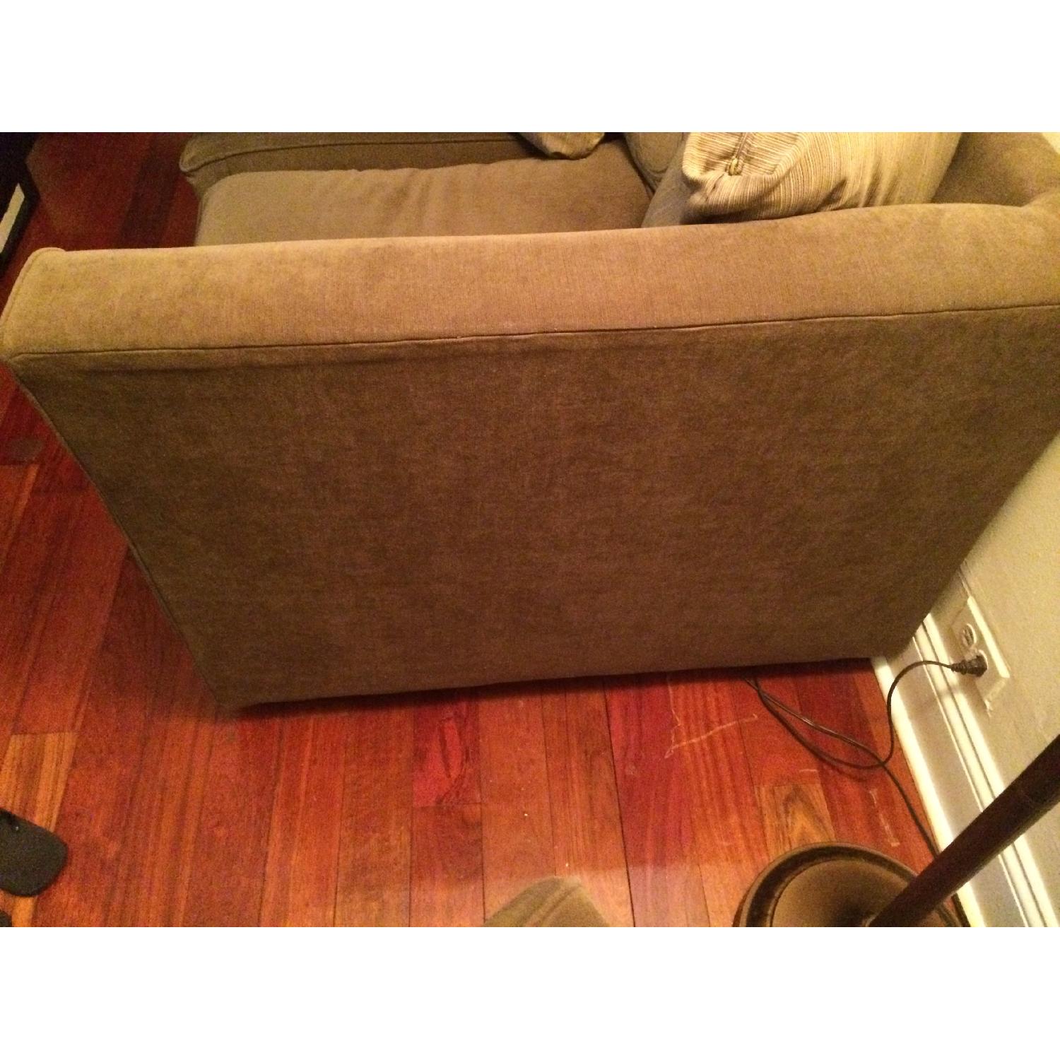 Levitz Furniture Micro Suede Love Seat - image-2