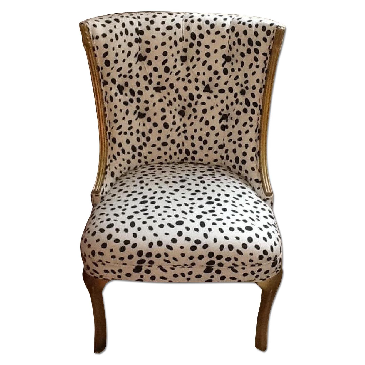 dalmatian accent chair