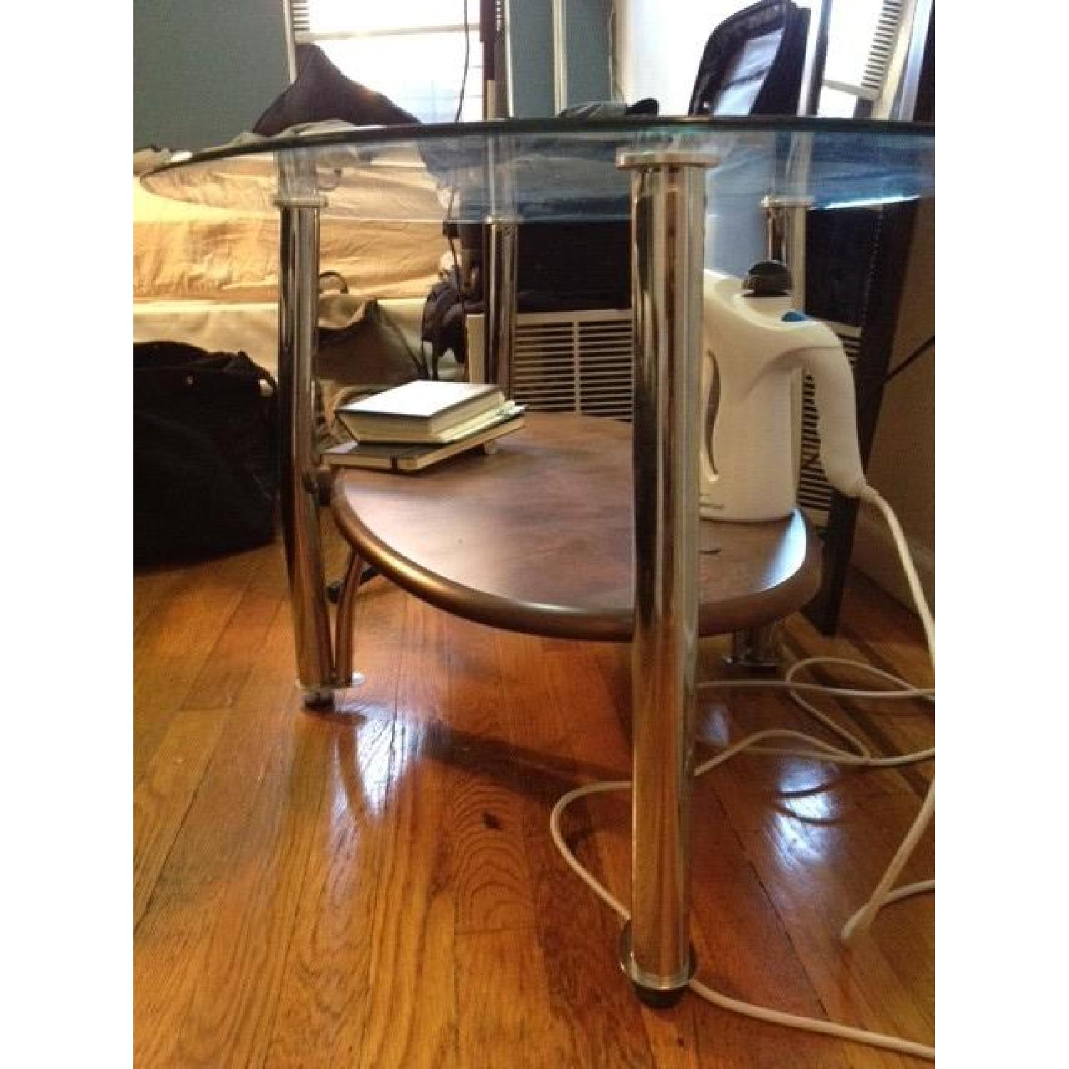 Ashley Furniture Glass-Top Coffee Table - image-2