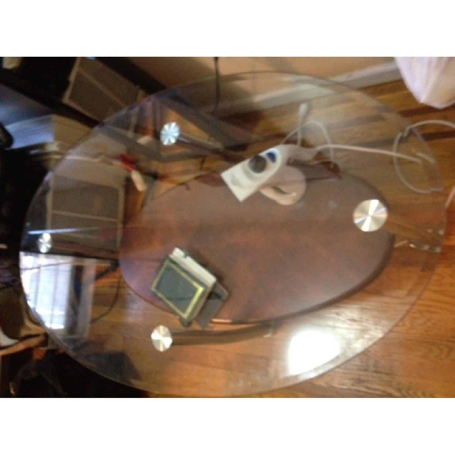 Ashley Furniture Glass-Top Coffee Table - image-3