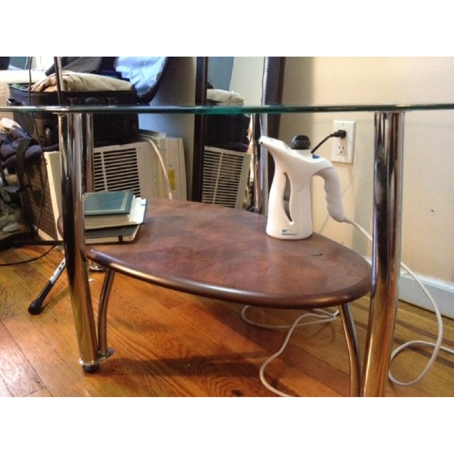 Ashley Furniture Glass-Top Coffee Table - image-4