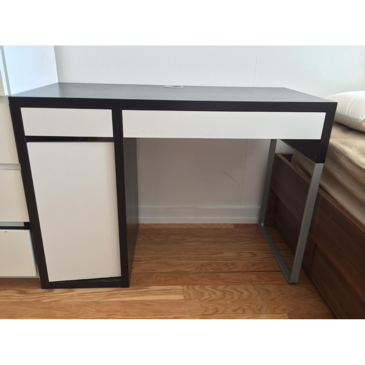 Ikea Computer Desk and Pottery Barn Office Chair - image-5