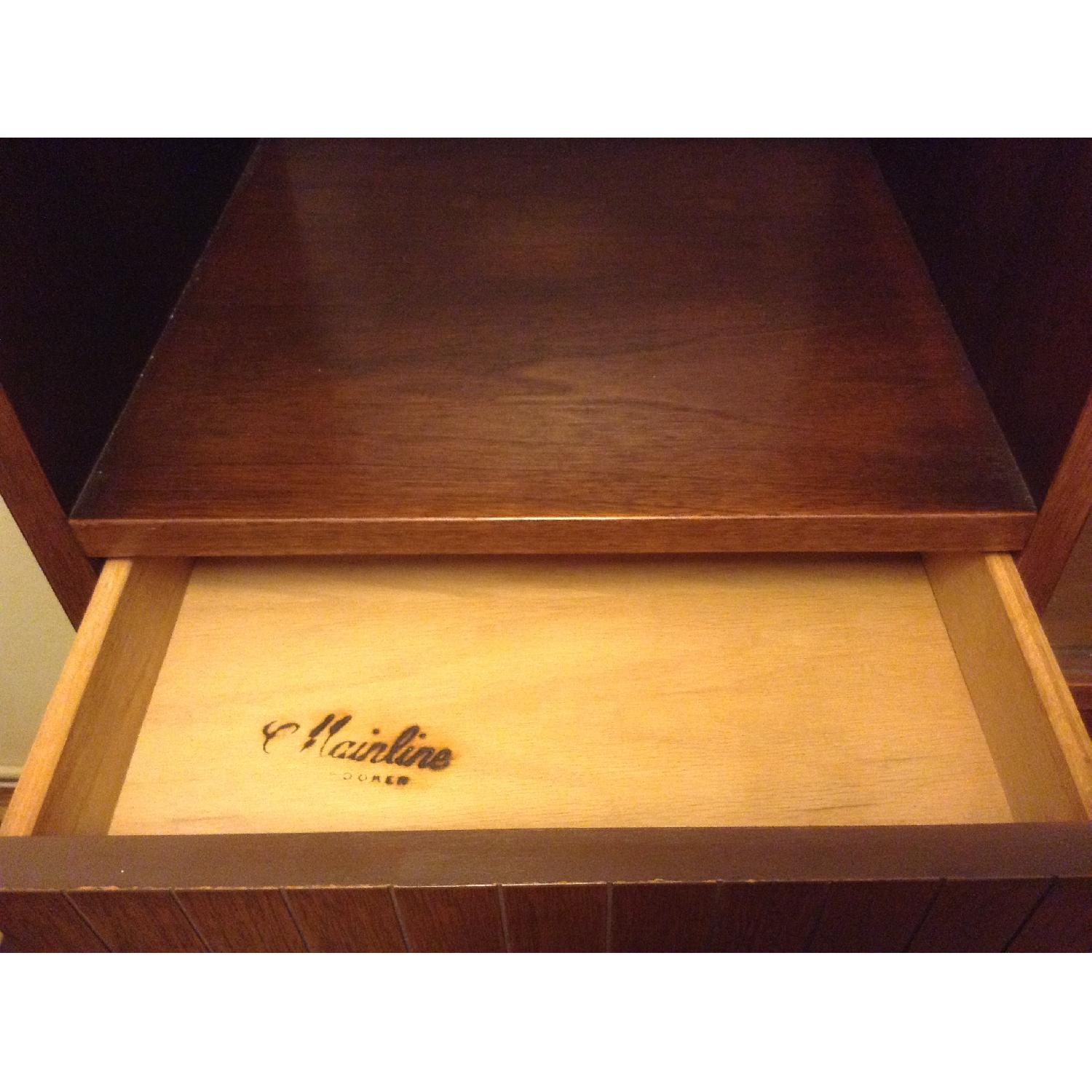 Mainline by Hooker Mid Century Modern Wood and Glass Cabinet - image-7