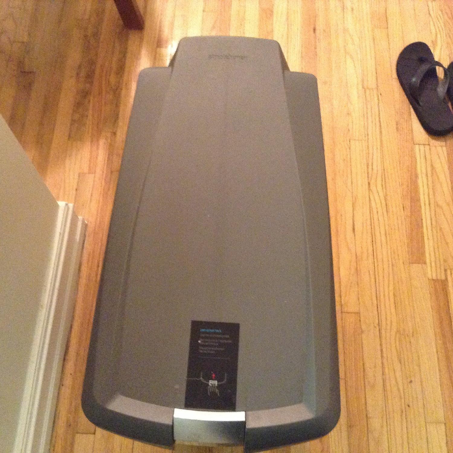 SimpleHuman 40 Liter Tamper-Proof Covered Slim Trash Can - image-4