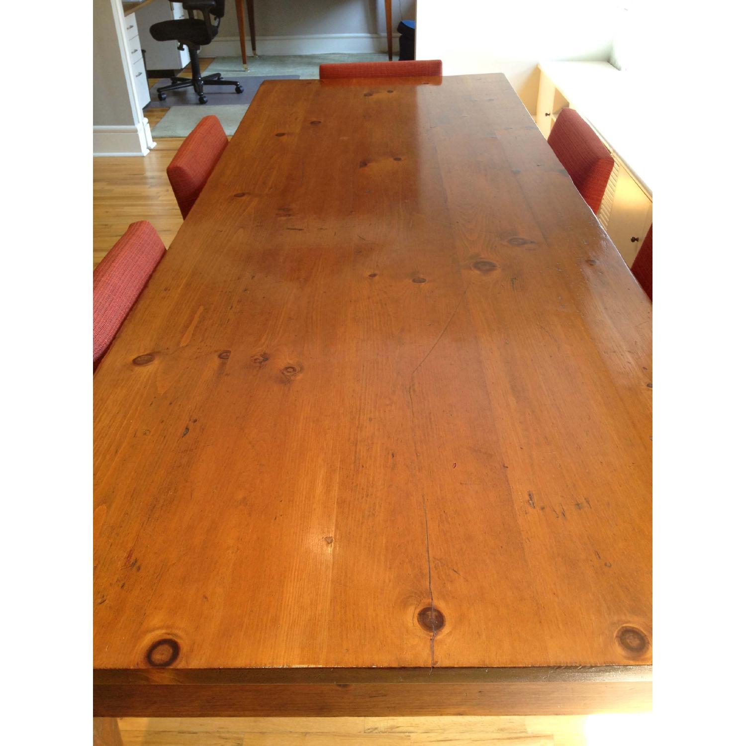 Vintage Applewood Dining Table AptDeco