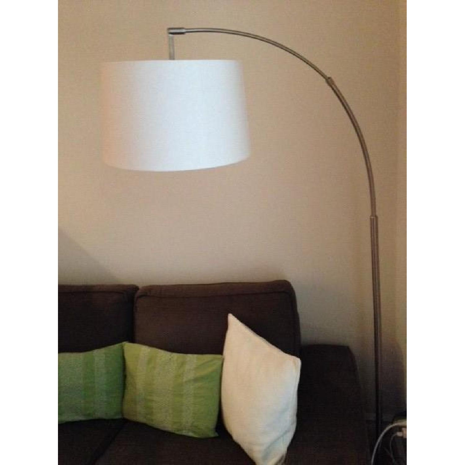 Silver Arc Floor Lamp - image-1
