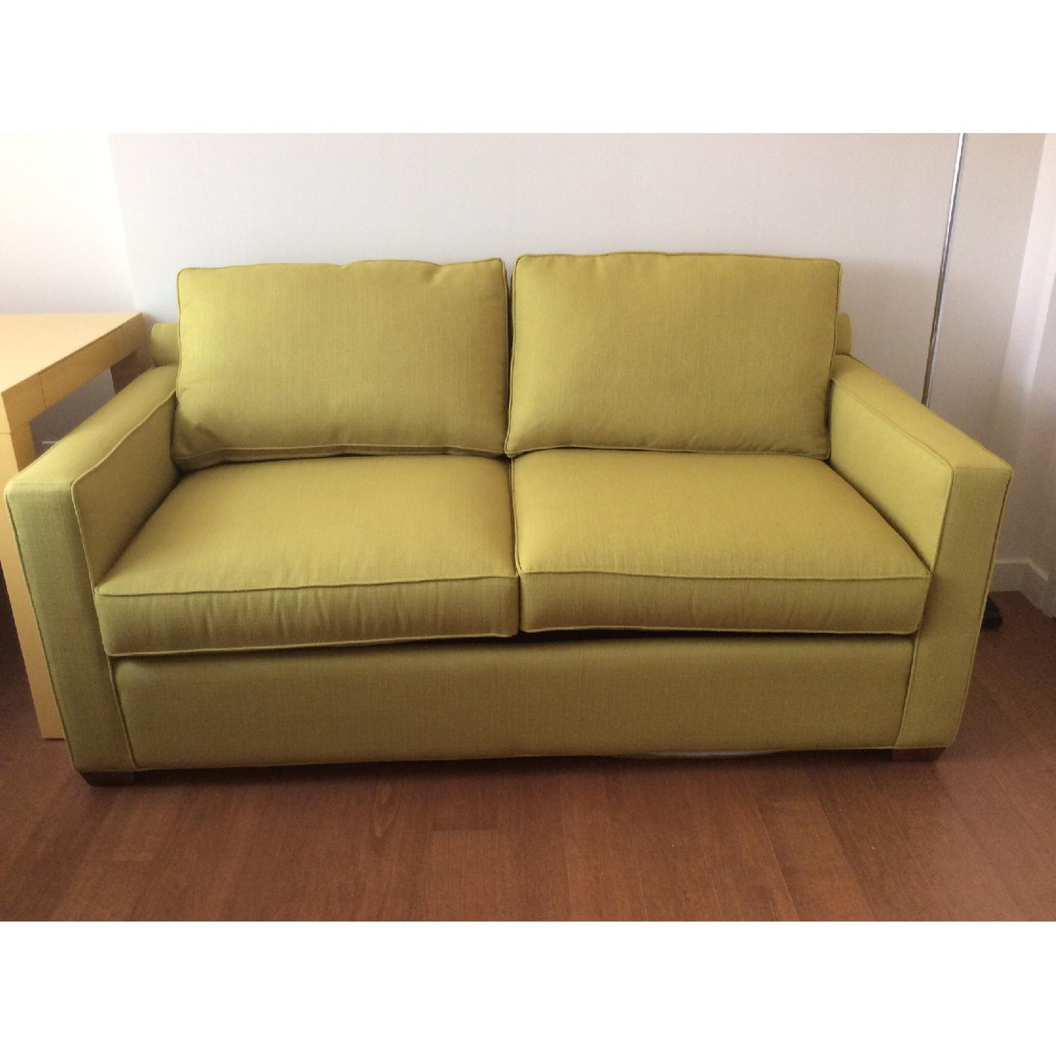 Crate & Barrel Custom Davis Full Sleeper Sofa - image-1