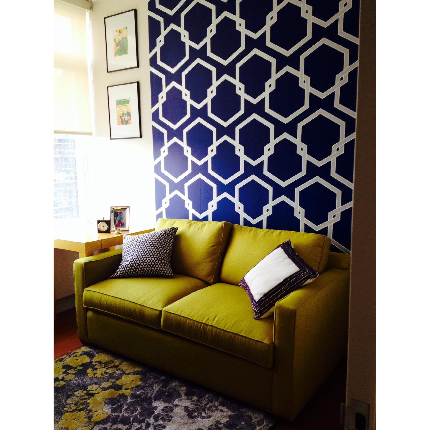 Crate & Barrel Custom Davis Full Sleeper Sofa - image-2