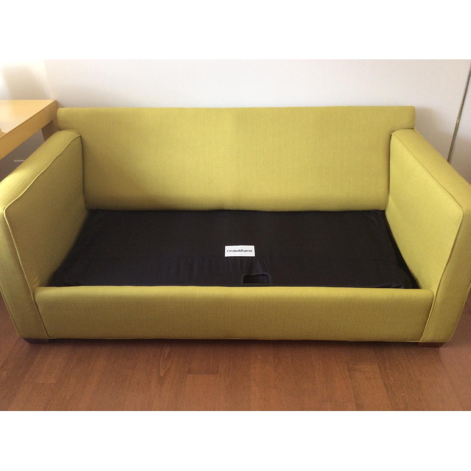 Crate & Barrel Custom Davis Full Sleeper Sofa - image-3