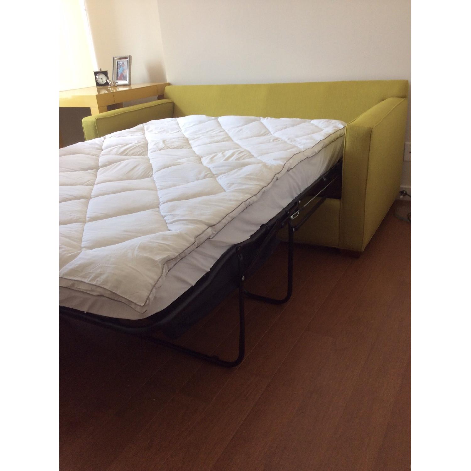 Crate & Barrel Custom Davis Full Sleeper Sofa - image-4