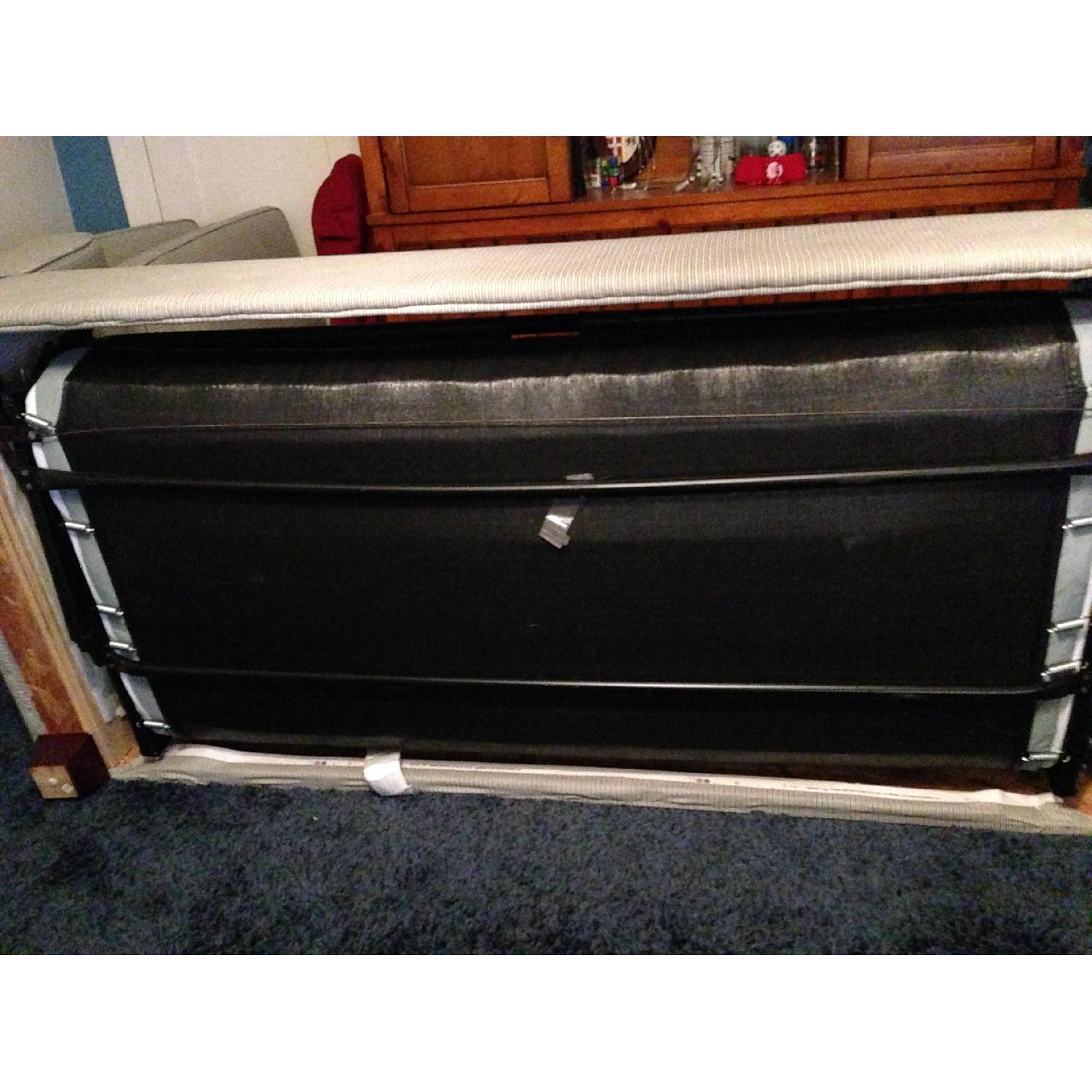 Jennifer Convertibles Sleeper Sofa w/ Ottoman AptDeco