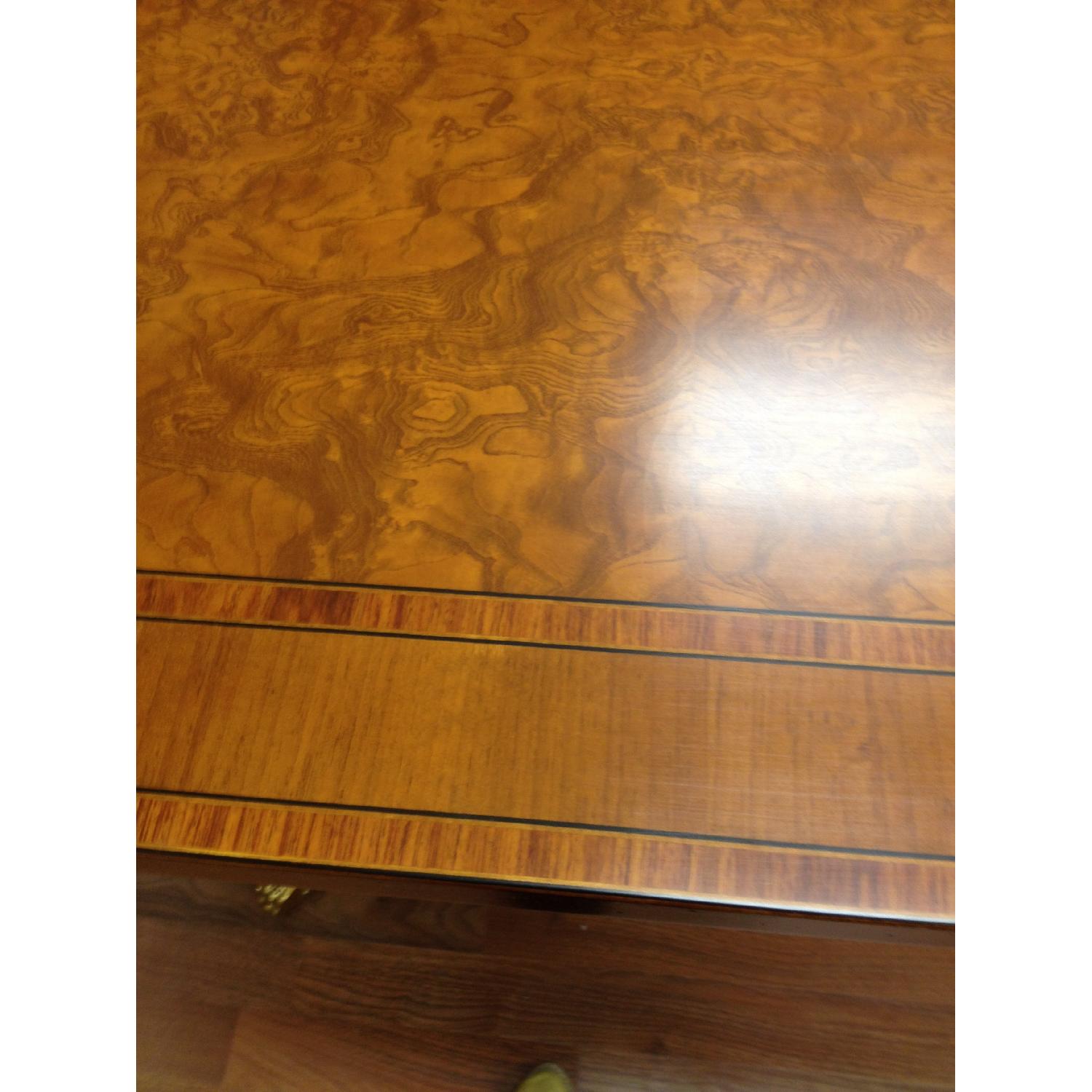 Francesco Molon Giemme Double Pedestal Dining Table w/ 2 Leaves - image-5