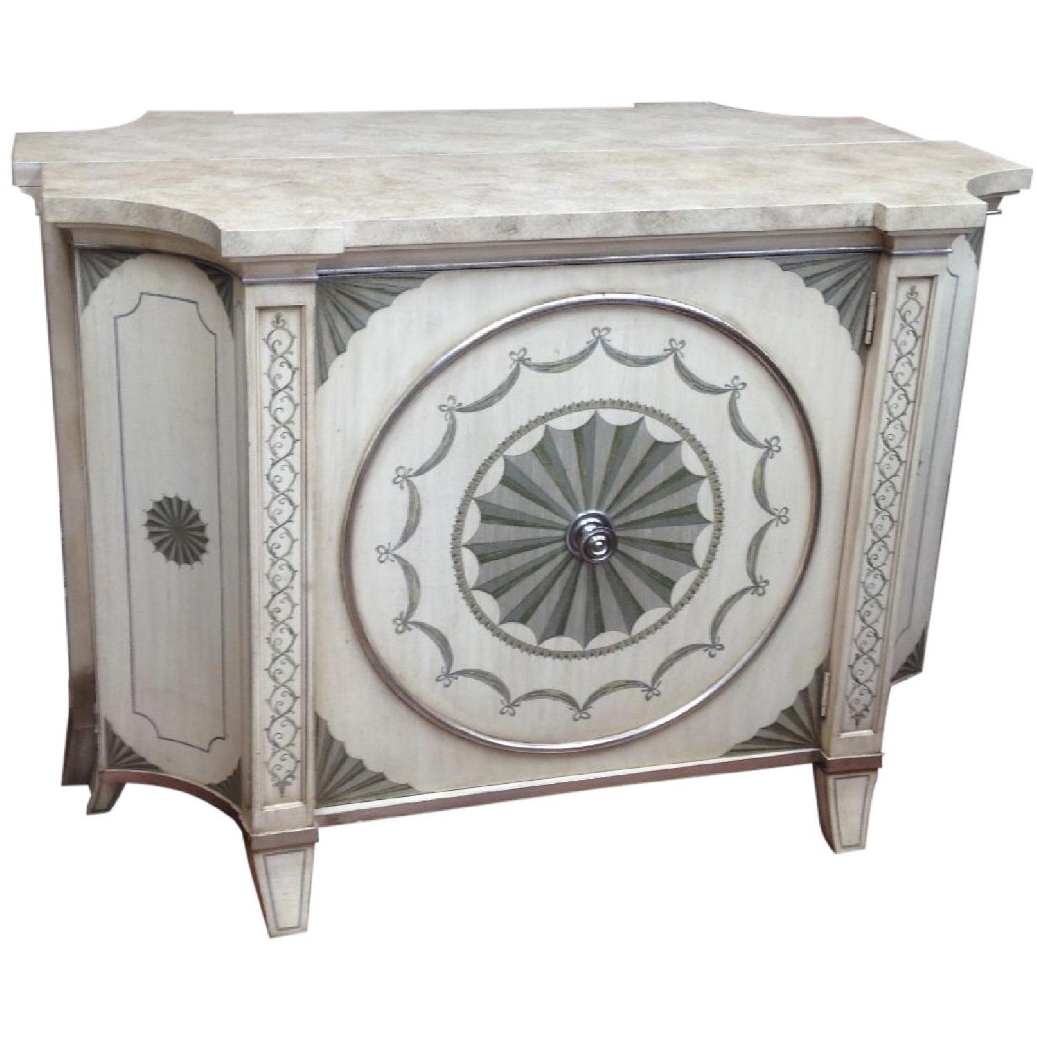 Decorative White Cammode - image-0