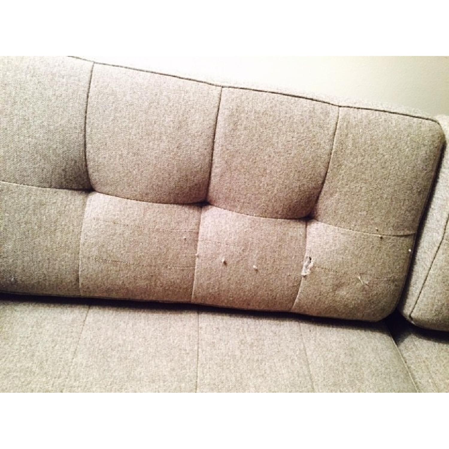CB2 Ditto Grey Sectional Sofa - image-3