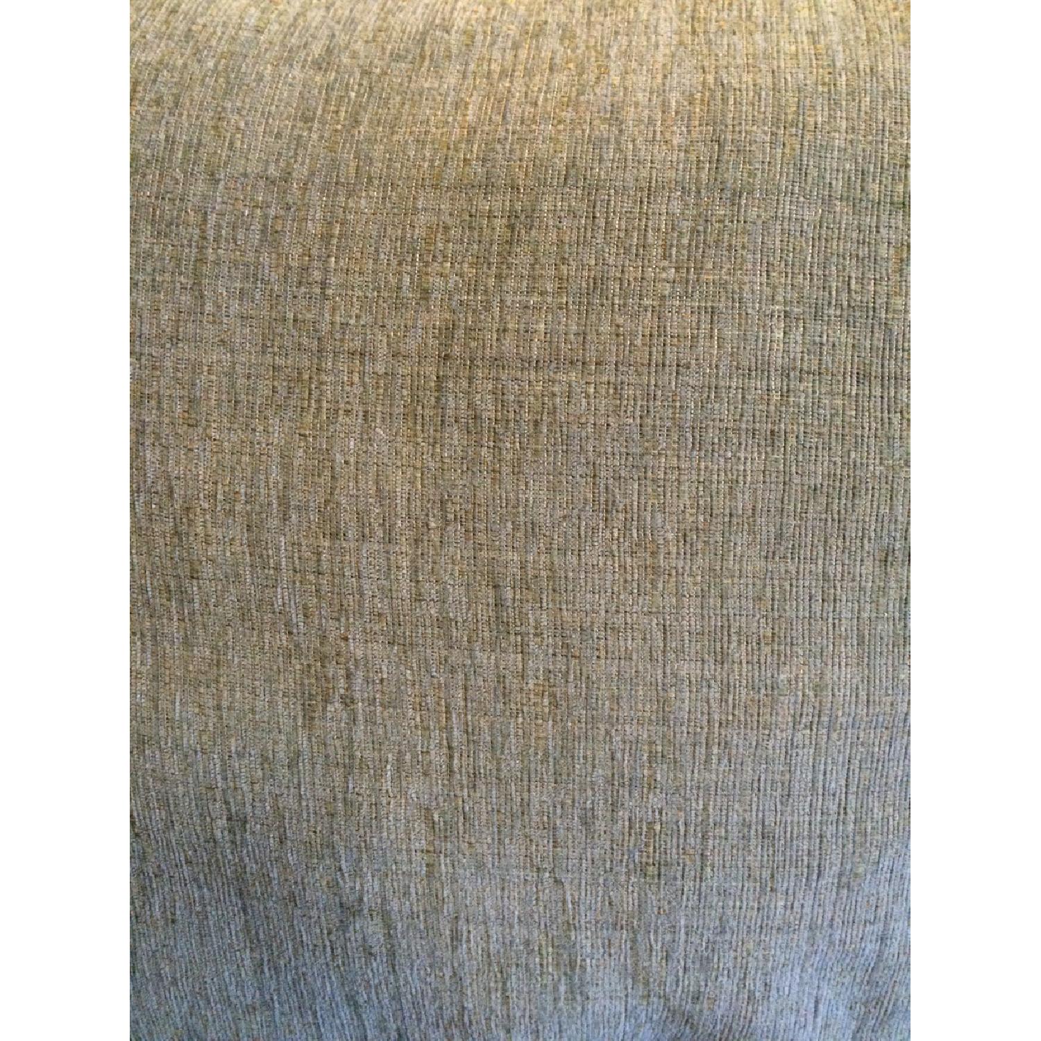 Raymour & Flanigan Chenille Couch & Oversized Chair Set AptDeco