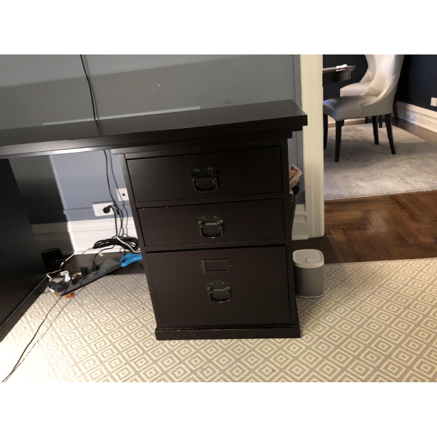 Pottery Barn Bedford 5-Drawer Desk - image-3