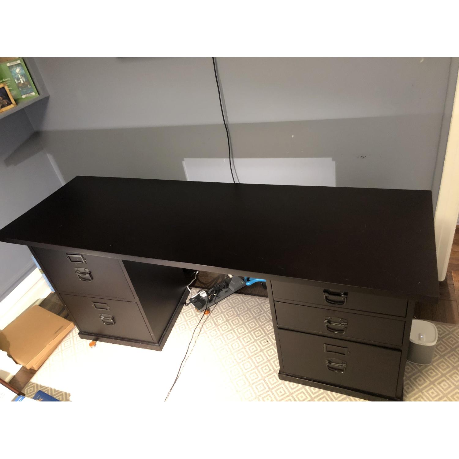 Pottery Barn Bedford 5-Drawer Desk - image-4