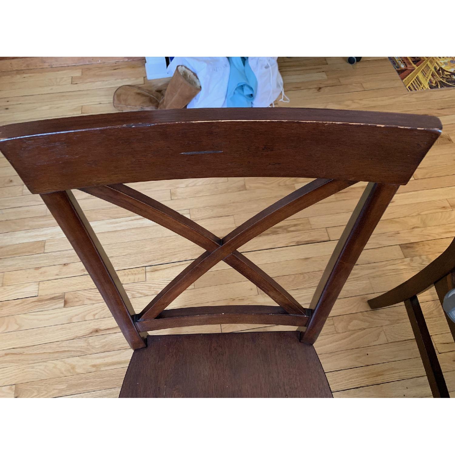 Pier 1 Torrance Mahogany Brown Dining Chair - image-3