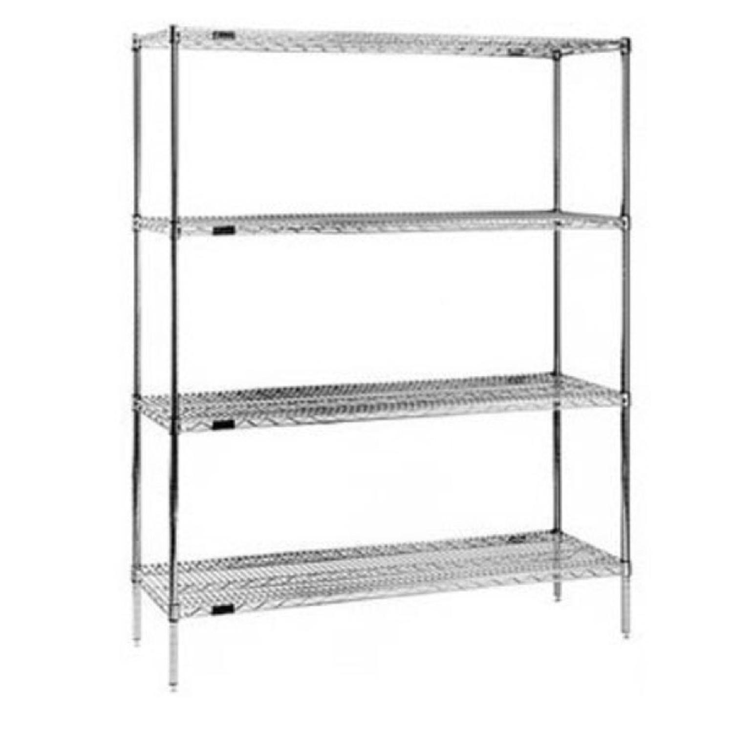 Eagle Metal Masters Industrial Style Kitchen Shelving Unit AptDeco