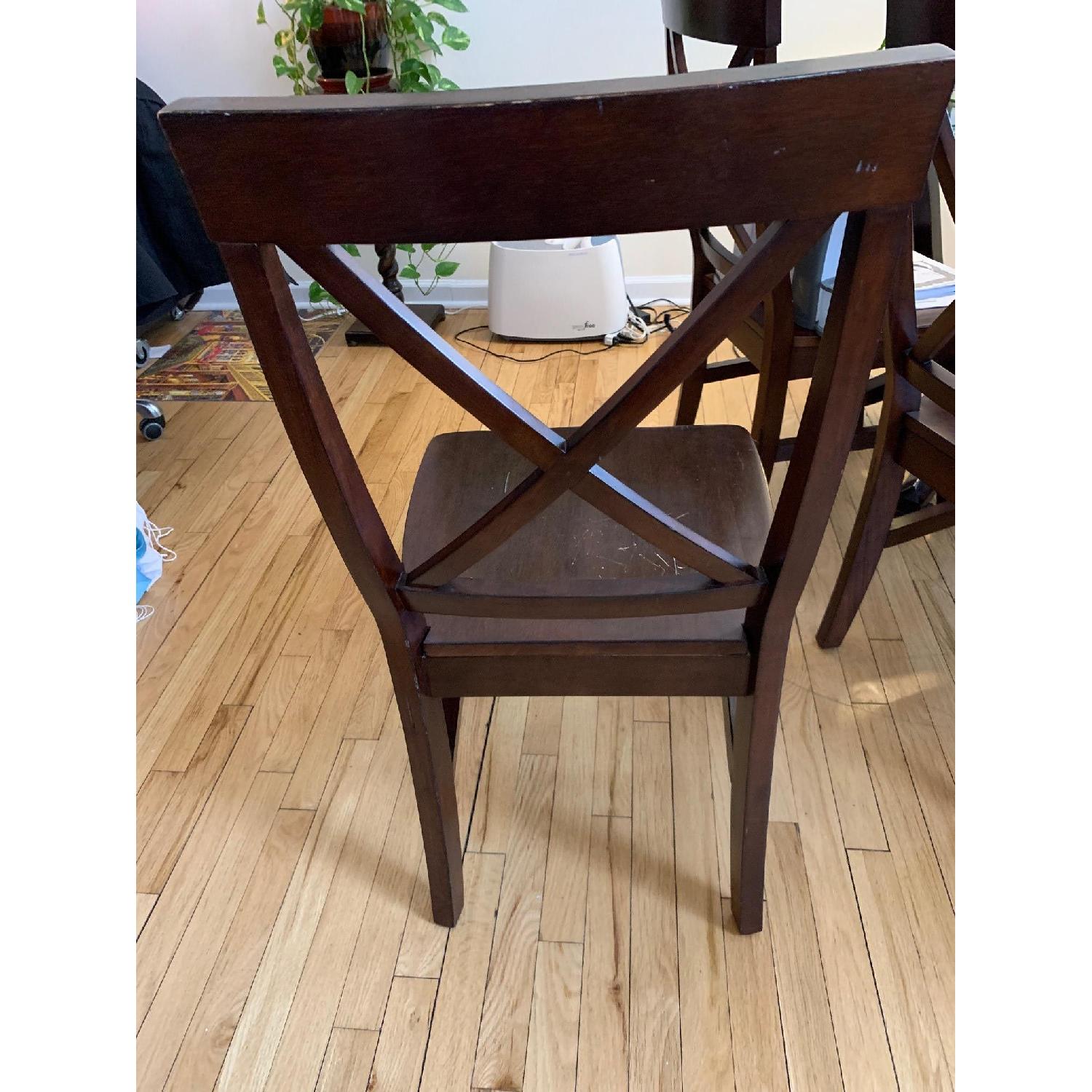 Pier 1 Torrance Mahogany Brown Dining Chair - image-4