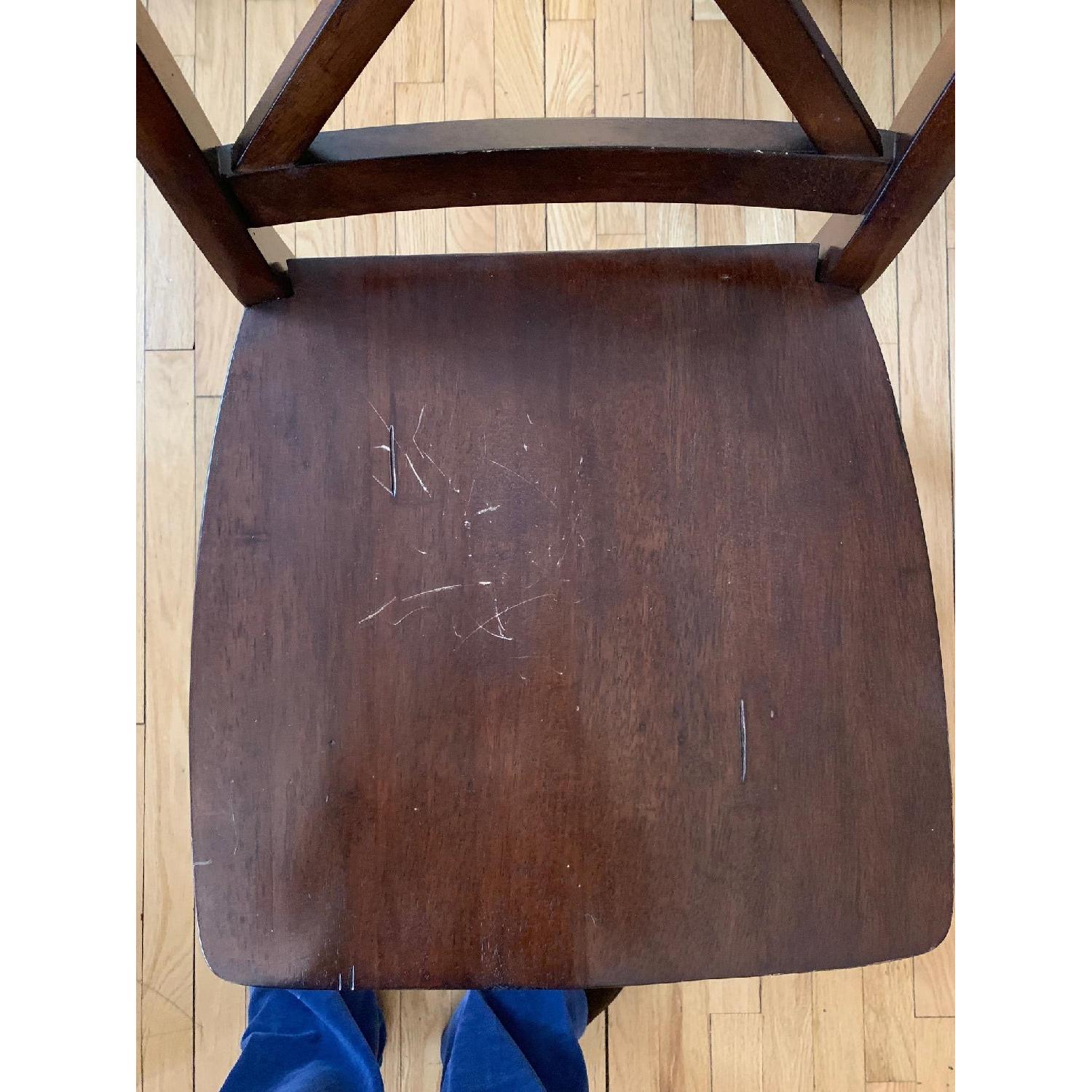 Pier 1 Torrance Mahogany Brown Dining Chair - image-5