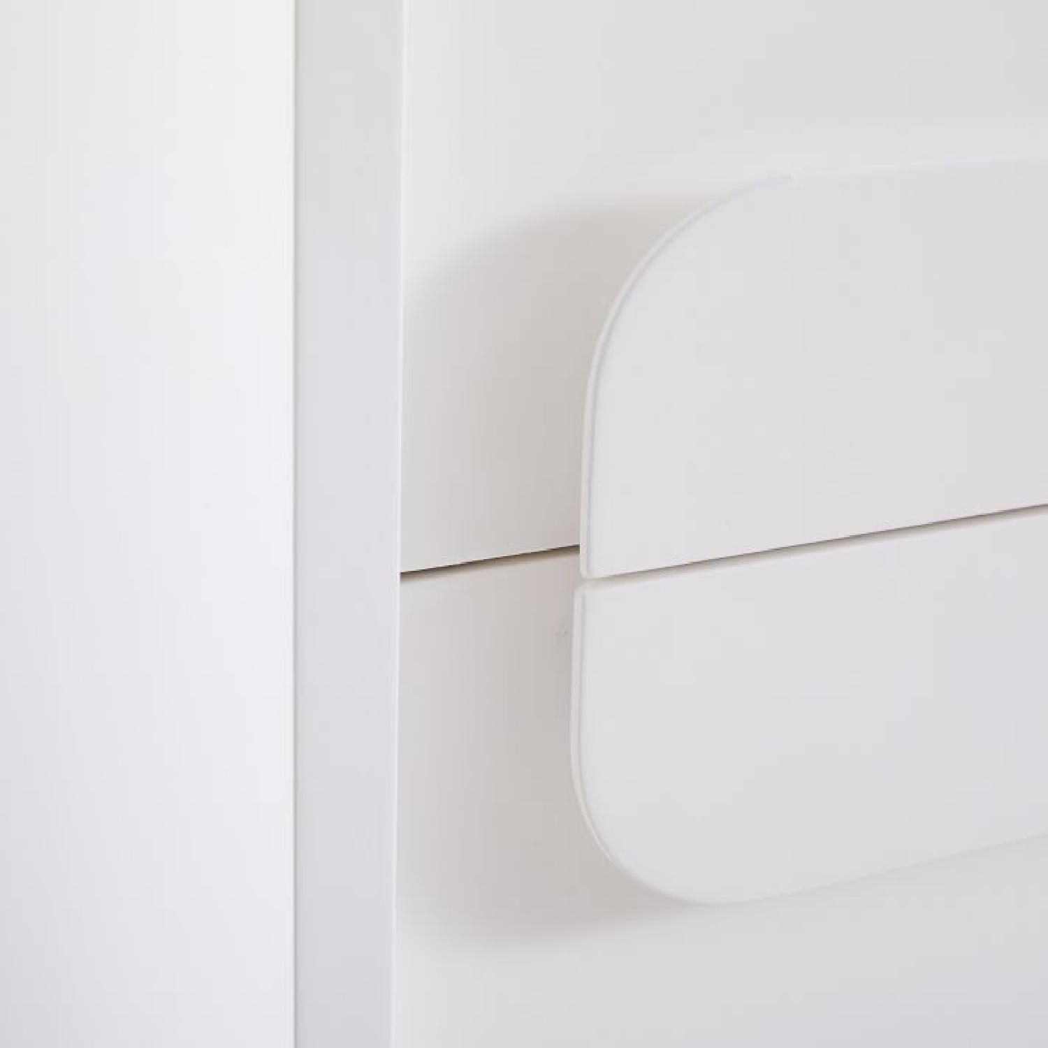 West Elm Gemini 5-Drawer Dresser in White Lacquer - image-5