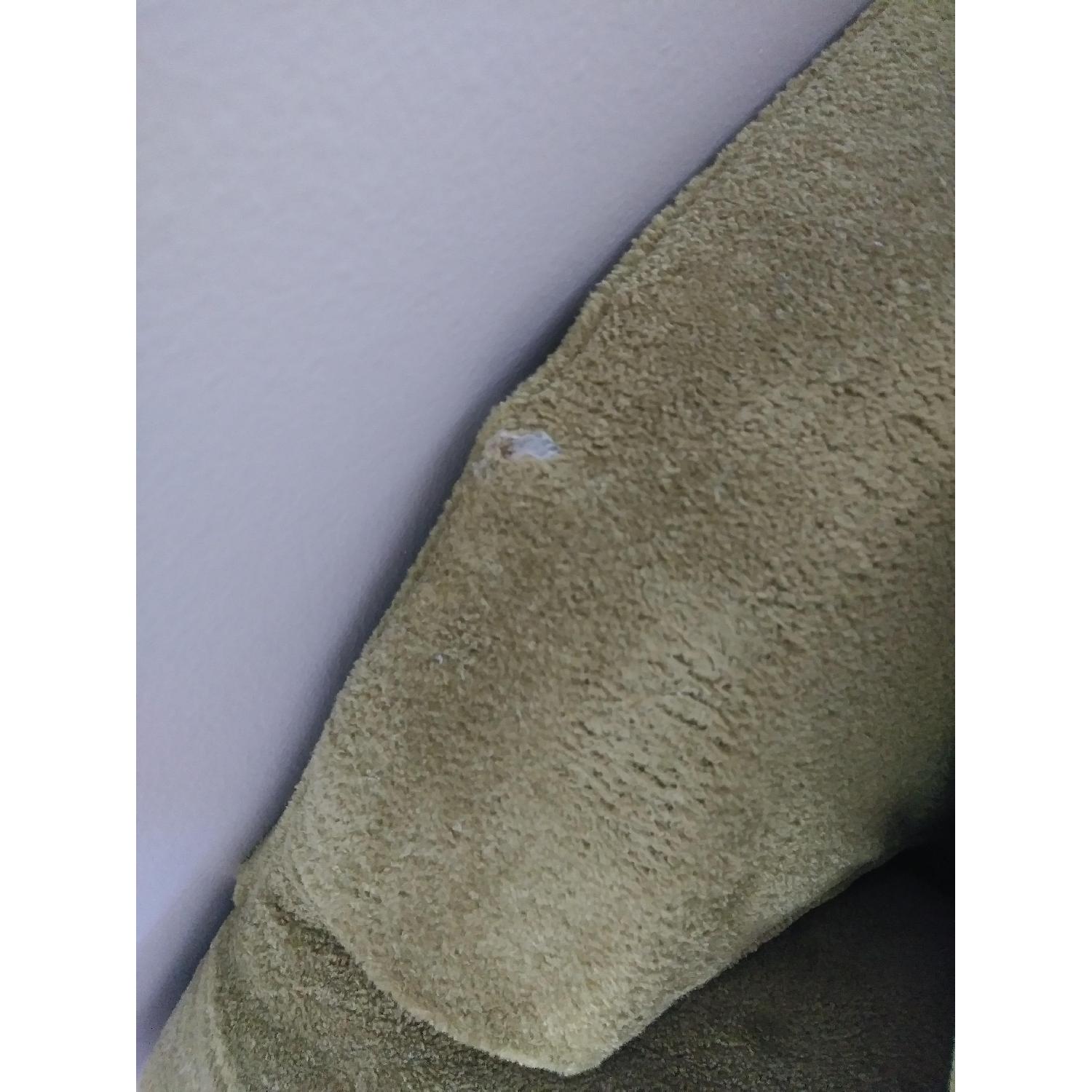 Green Terry Cloth Lounge 2-Piece Sectional Sofa - image-4