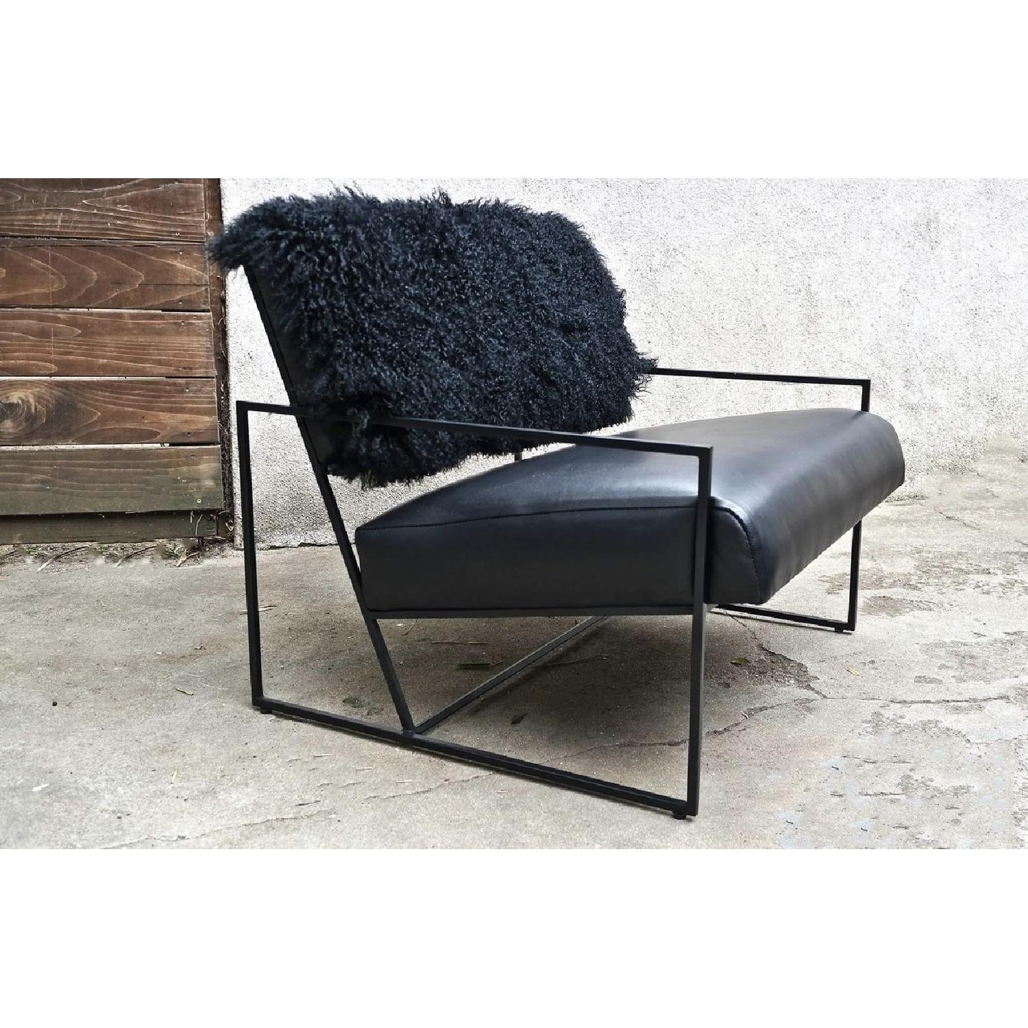 Barracuda Fur Lounge Chair - image-1