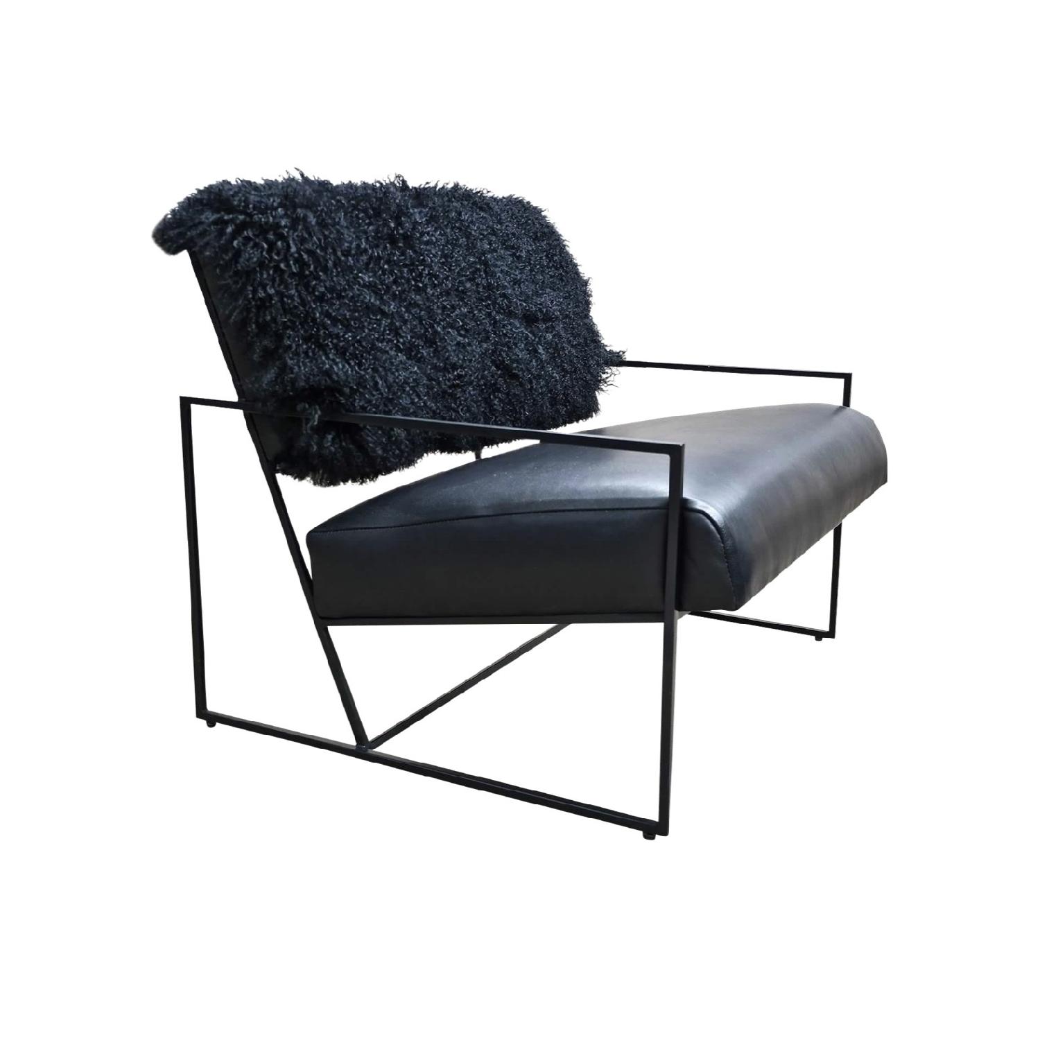 Barracuda Fur Lounge Chair - image-2