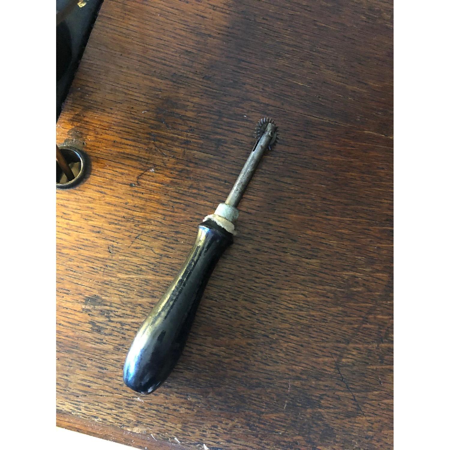 Antique Treadle Singer Sewing Machine Table - image-6