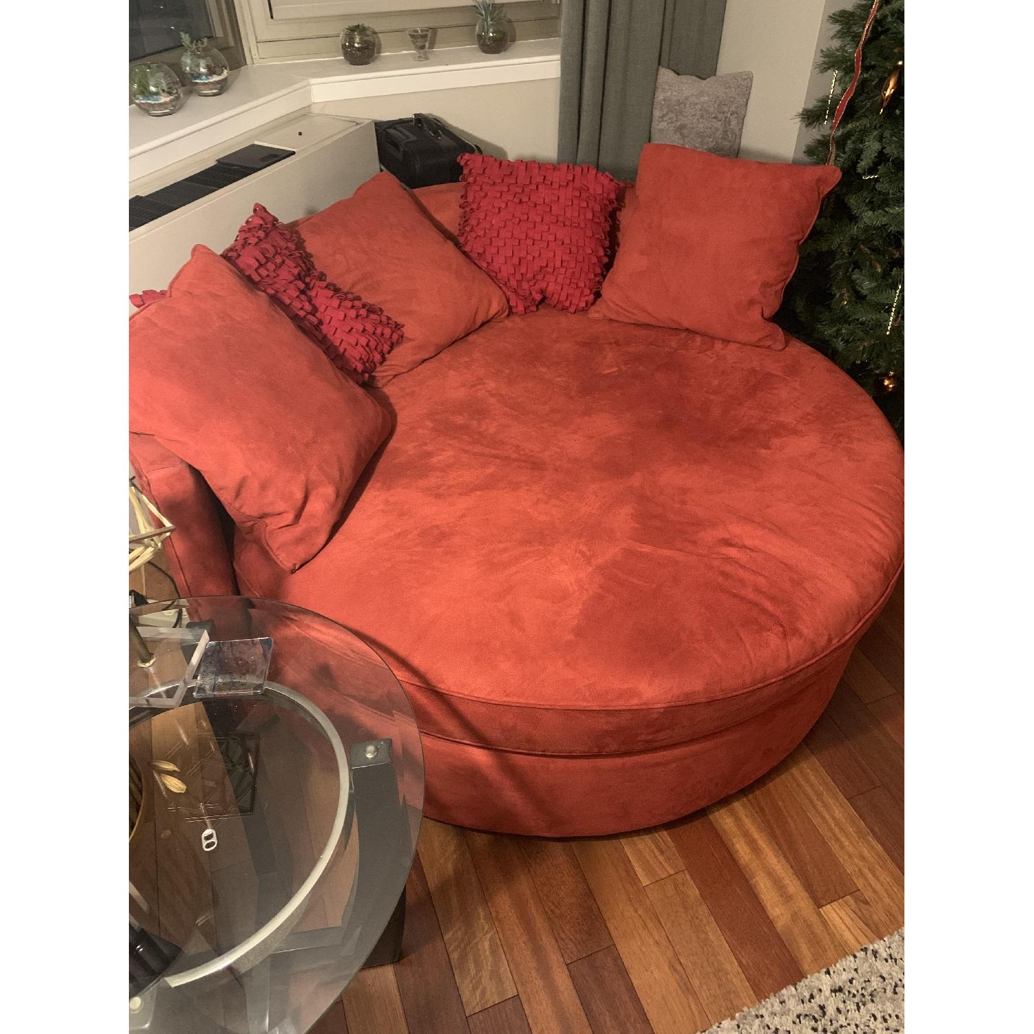 Mitchell Gold + Bob Williams Jeanie Round Chair and a Half - image-1