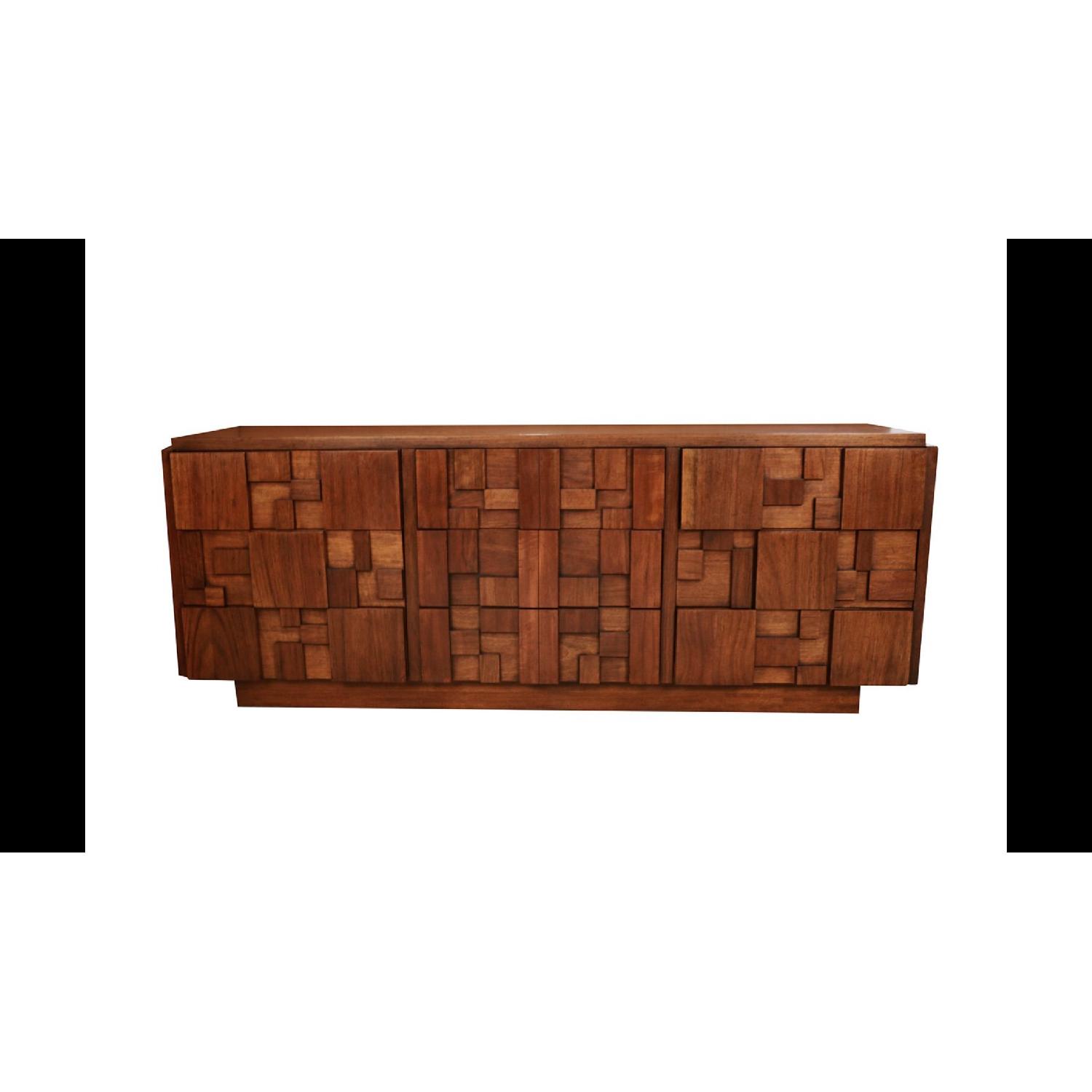 Lane Mid Century Brutalist Dresser - image-3