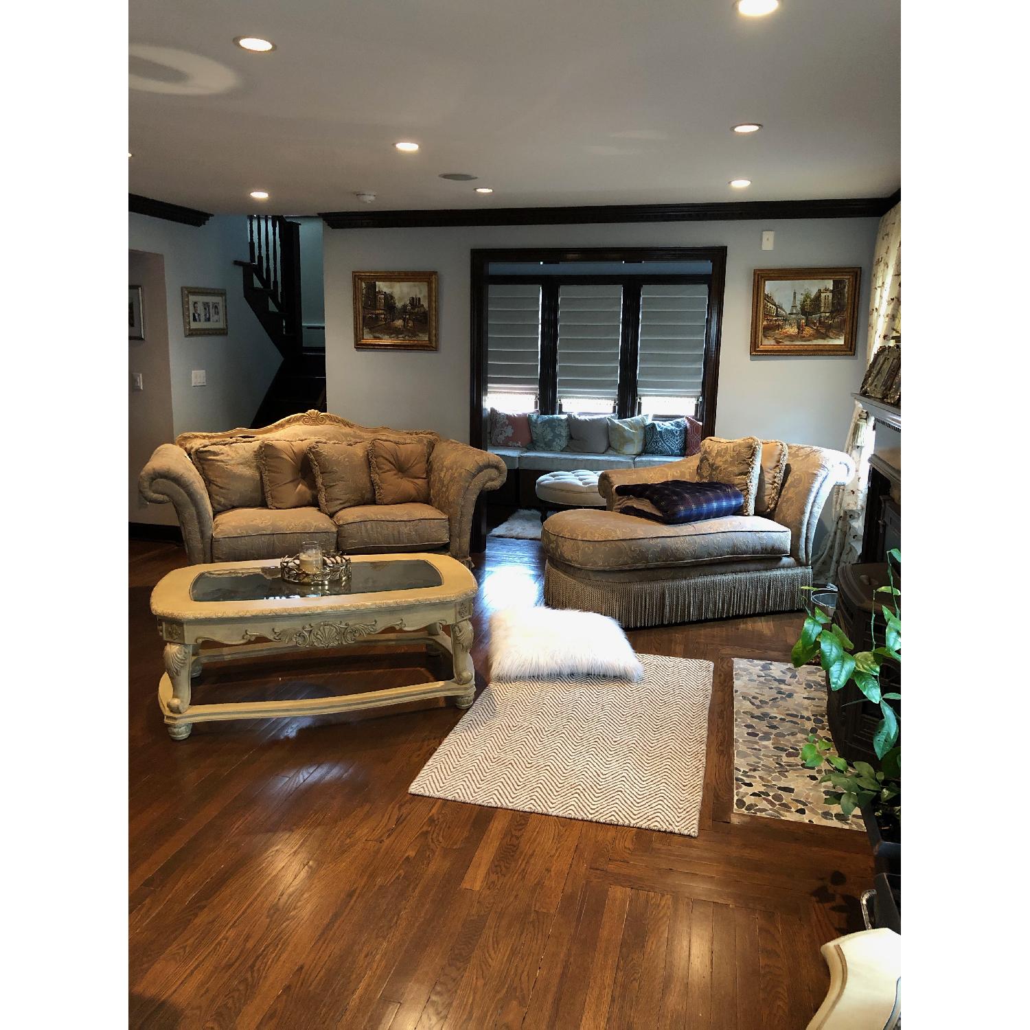 Schnadig Upholstered Loveseat - image-2