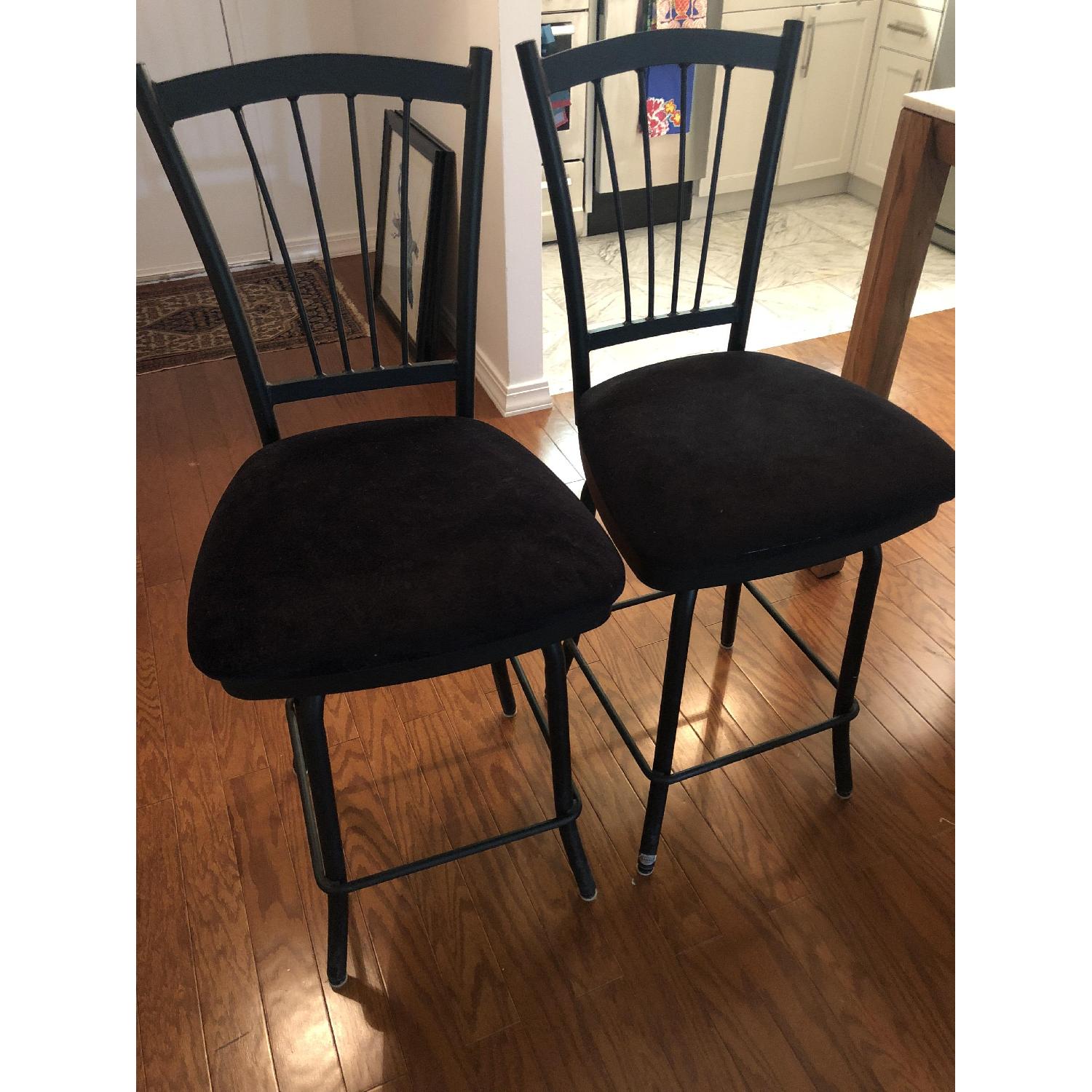 Amisco Black Counter Chairs/Stools - image-2