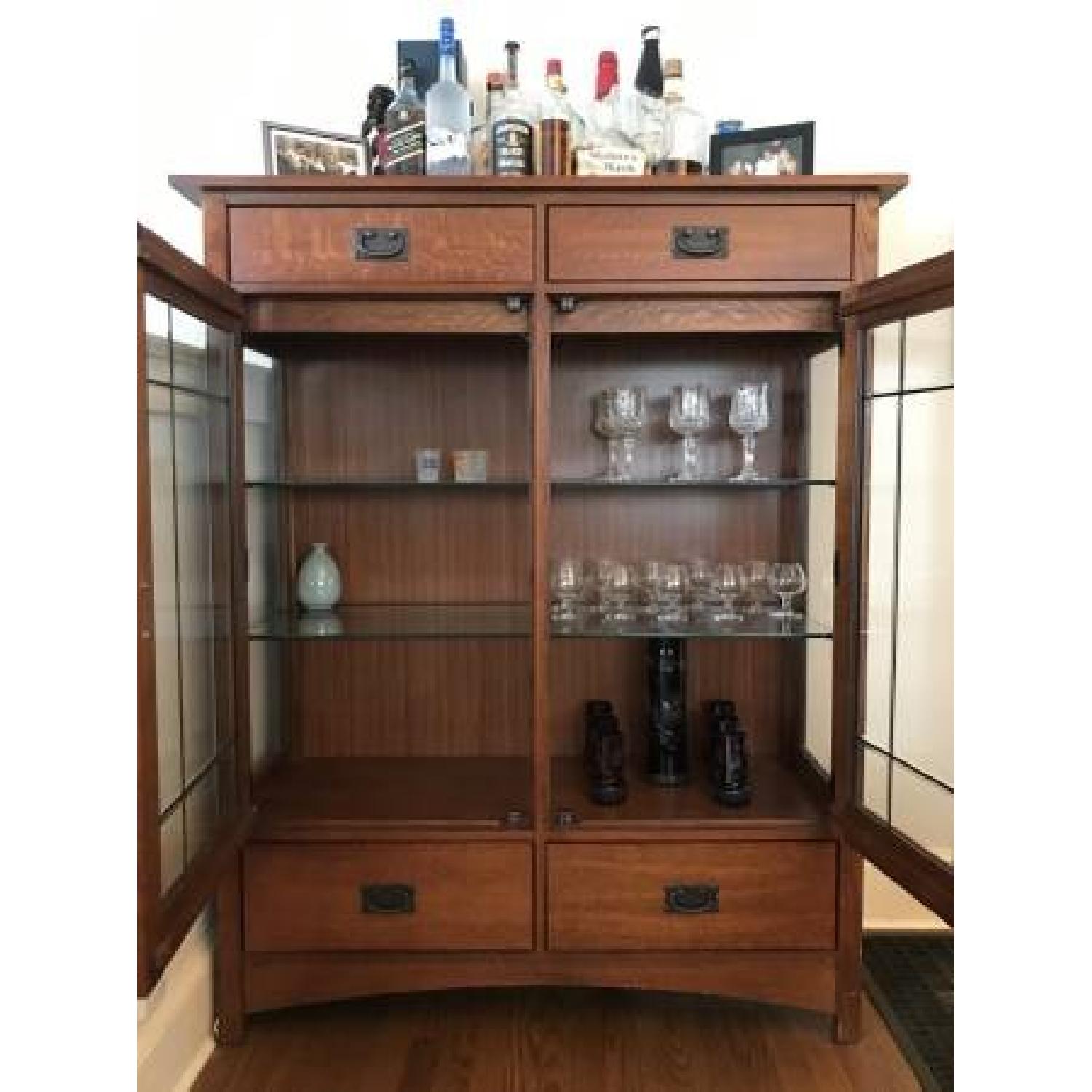 Antique China Cabinet/Hutch - image-3