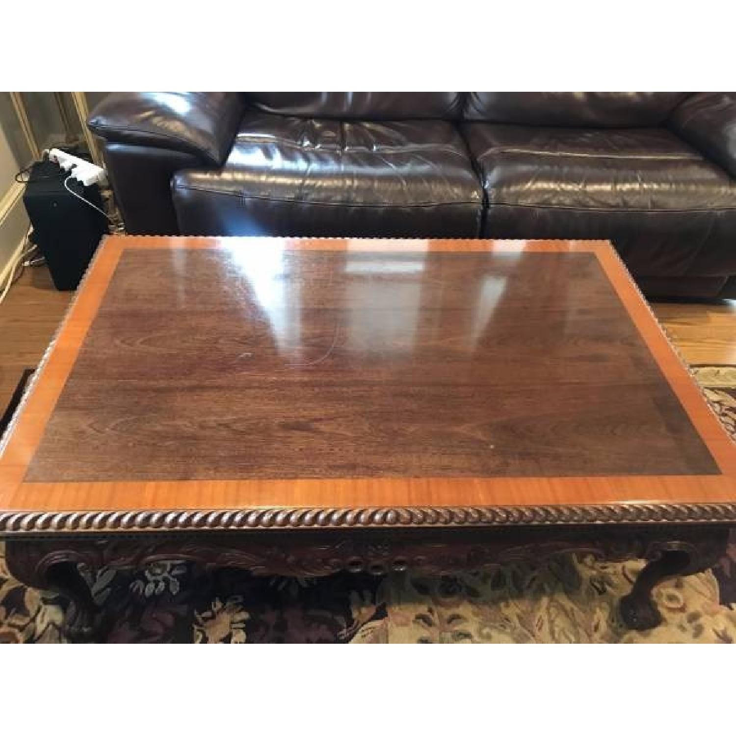 Antique Style Coffee Table - image-5