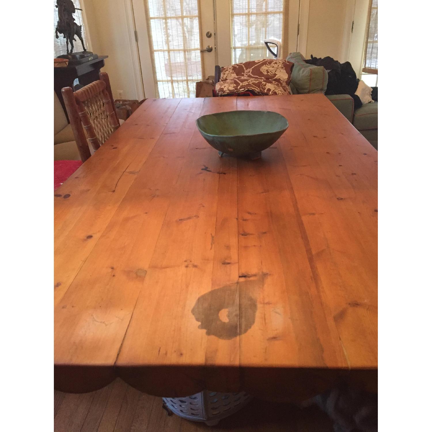 Jackson Hole Handcrafted Lodgepole Pine Table w/ 5 Chairs - image-7