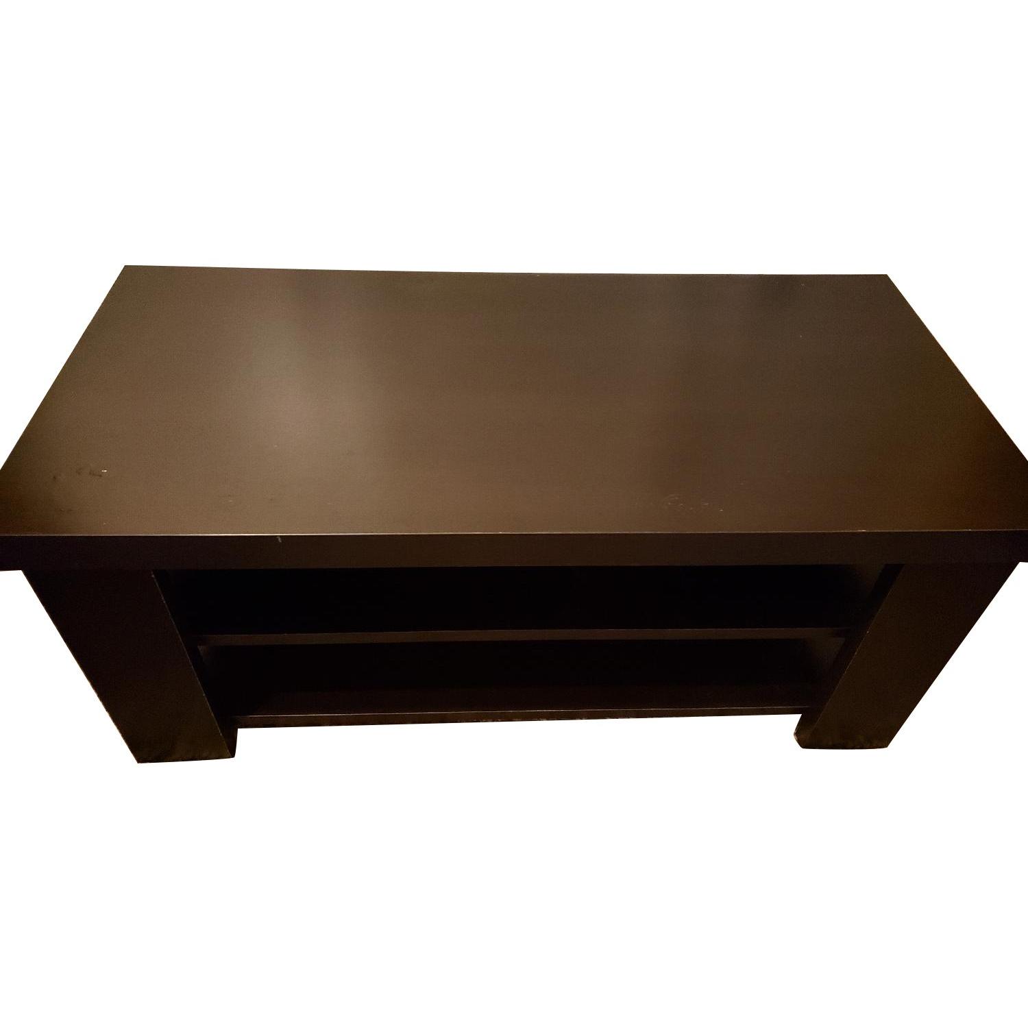 Dark Brown Coffee Table - image-0