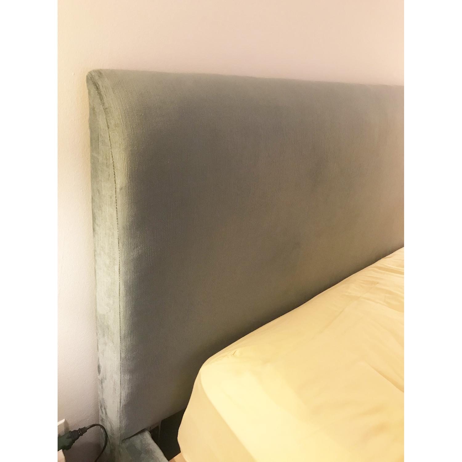 West Elm Andes Deco Upholstered Bed Frame - image-2