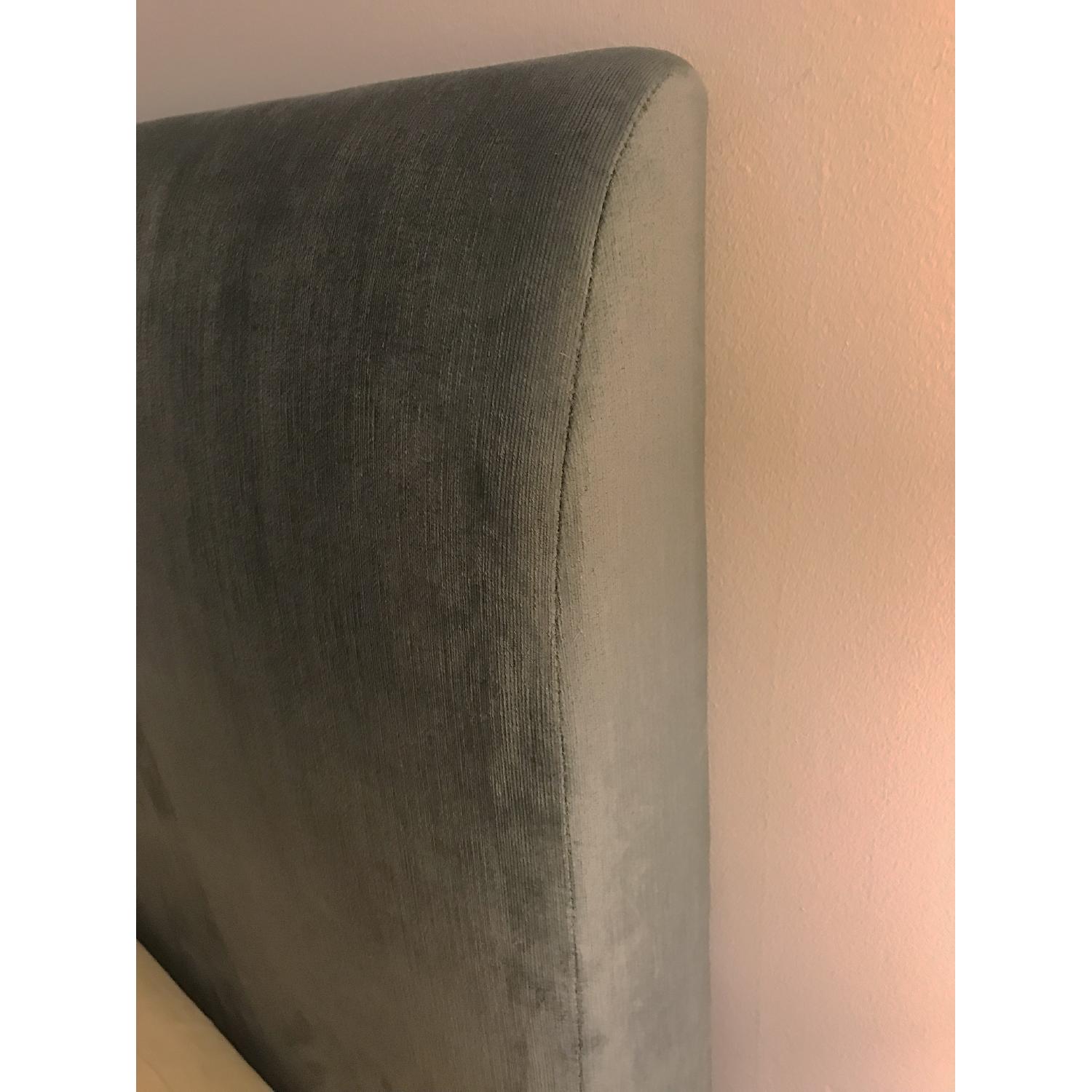 West Elm Andes Deco Upholstered Bed Frame - image-3
