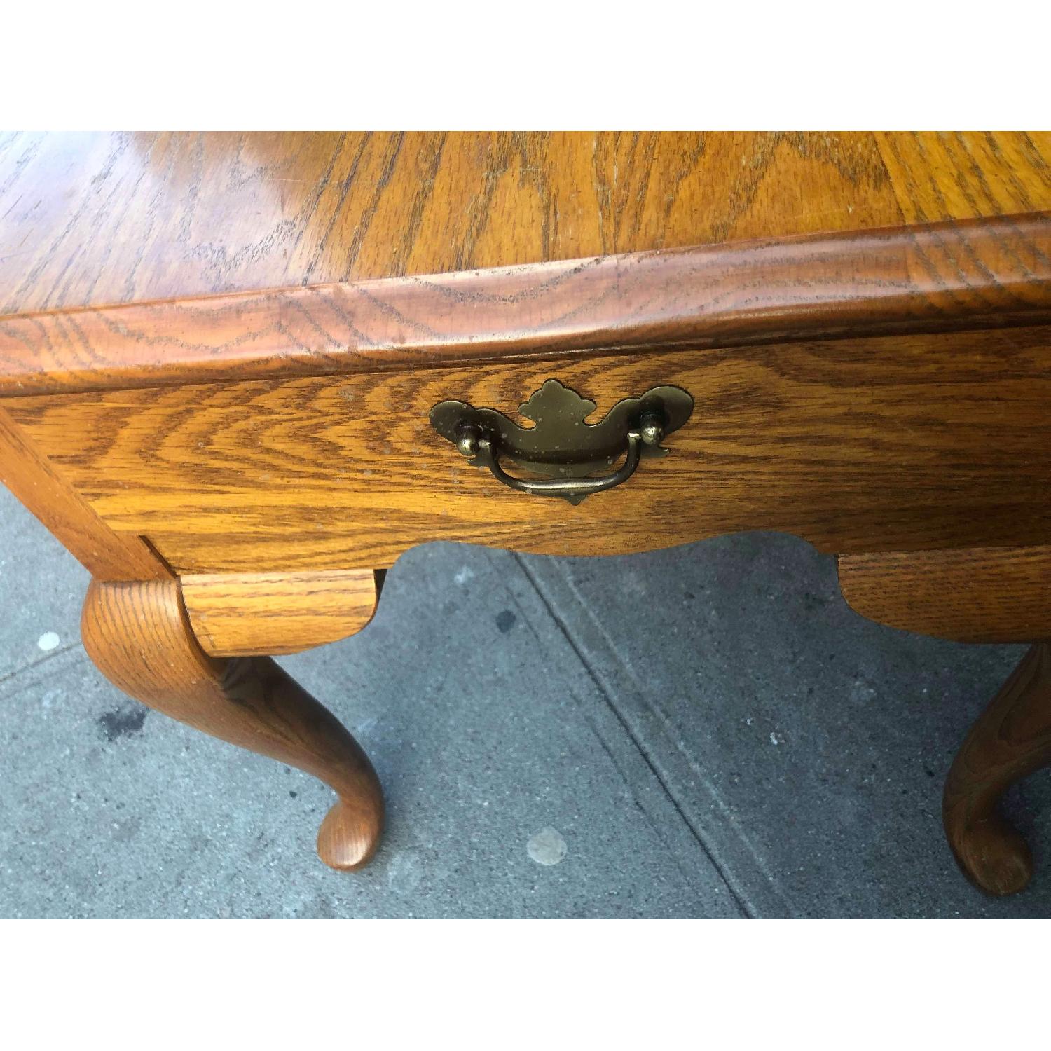 Broyhill Furniture Solid Wood Side Table w/ Drawer - image-3