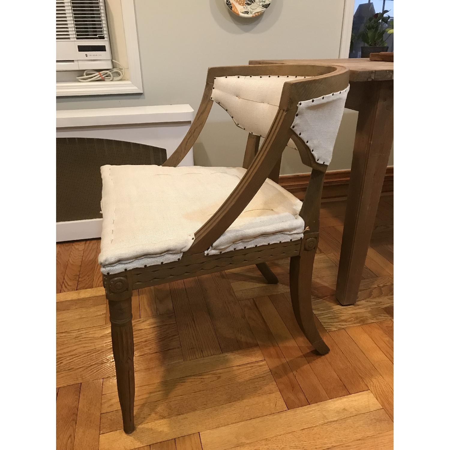 Restoration Hardware Swedish Demi-Lune Dining Chairs - image-2