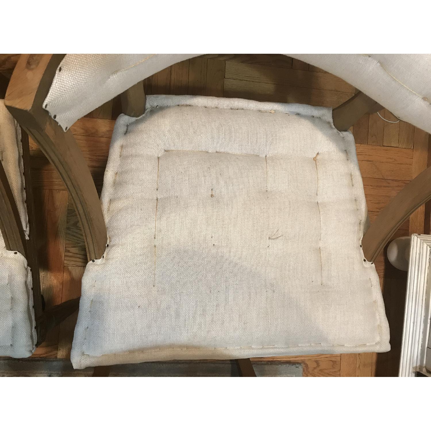 Restoration Hardware Swedish Demi-Lune Dining Chairs - image-3