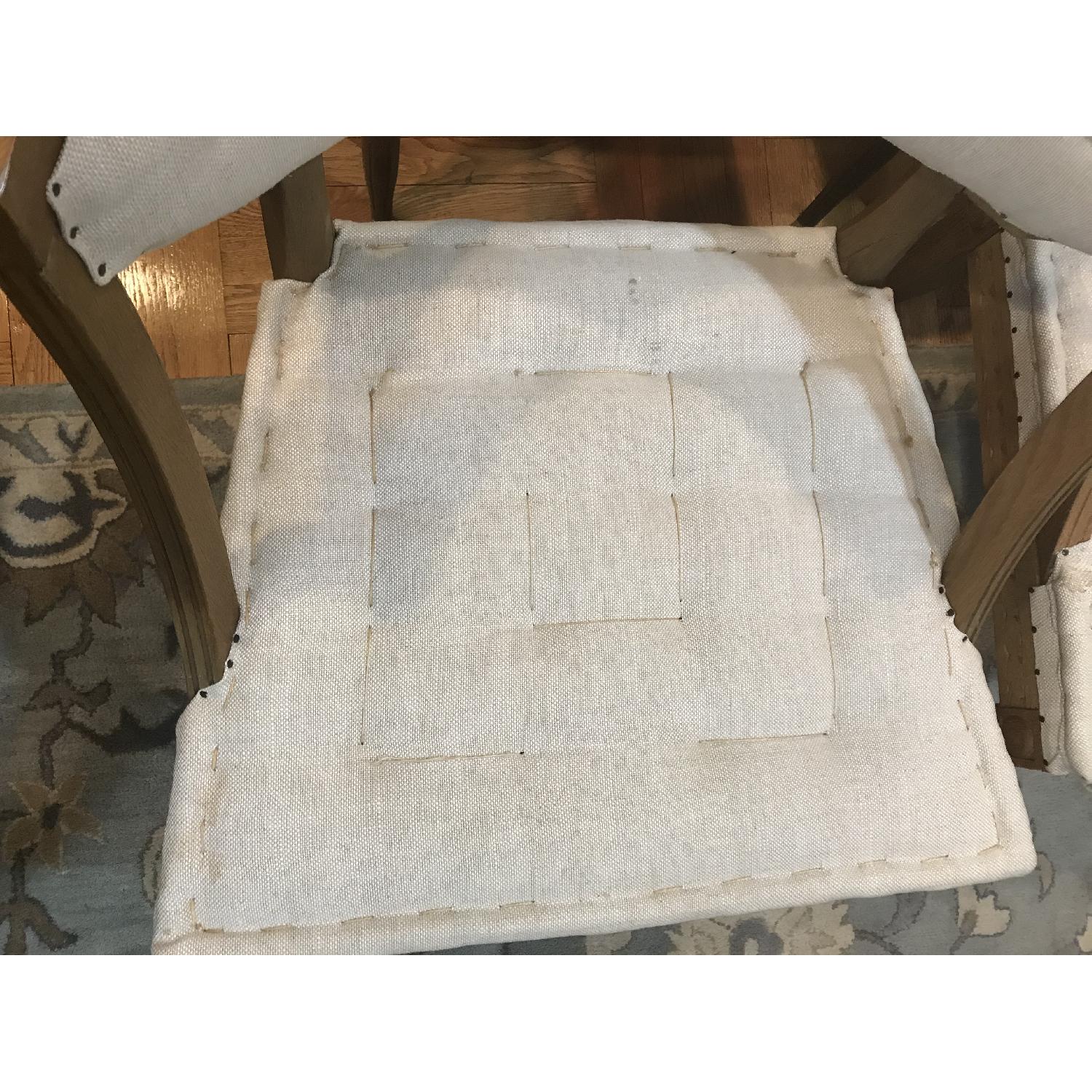 Restoration Hardware Swedish Demi-Lune Dining Chairs - image-8